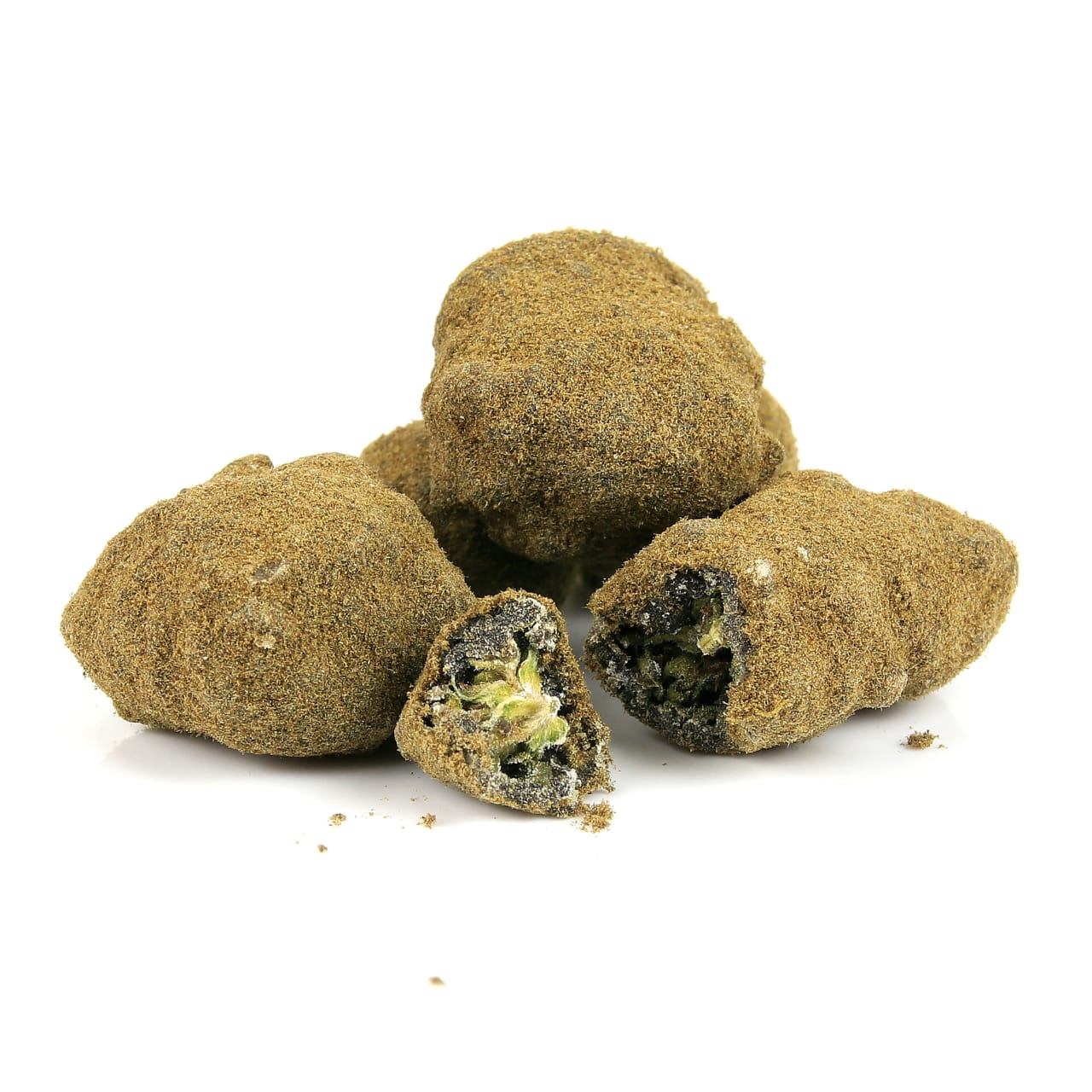 Moonrock Hash “Moon rock” cannabis is a type of new and highly potent preparation of cannabis, which is made of a strain of cannabis dipped in hash oil and sprinkled with kief crystals, effectively increasing the concentration of δ-9-tetrahydrocannabinol (THC), the main psychoactive compound in cannabis